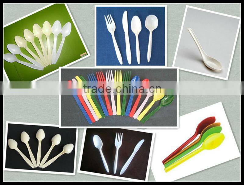 Daily used plastic disposable spoon mold