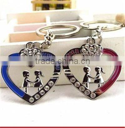 2015 high quality hot selling promotional gifts custom metal key chain