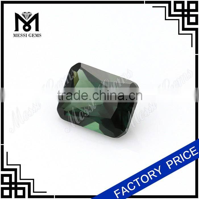 6x8mm octagon machine cut synthetic 152# spinel gemstone