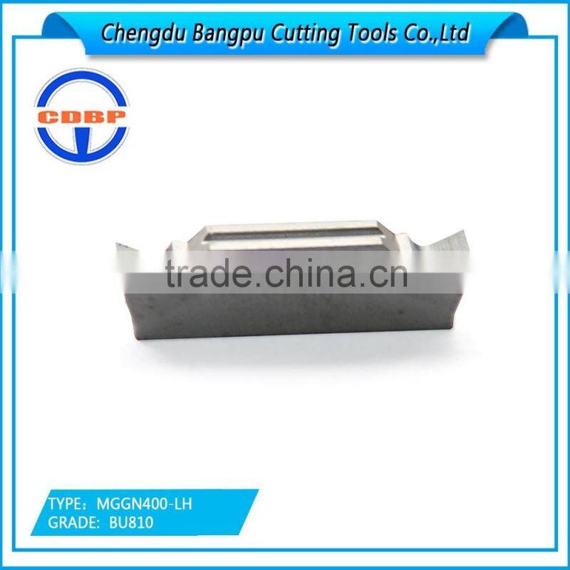 CDBP carbide insert parting and grooving processing MGGN400-LH for aluminum casting
