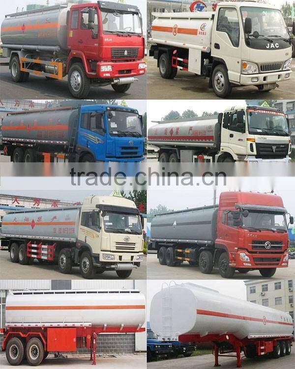 37500L fuel semi-trailer 27T oil transport trailer big capacity liquid chemical tank trailer for sale