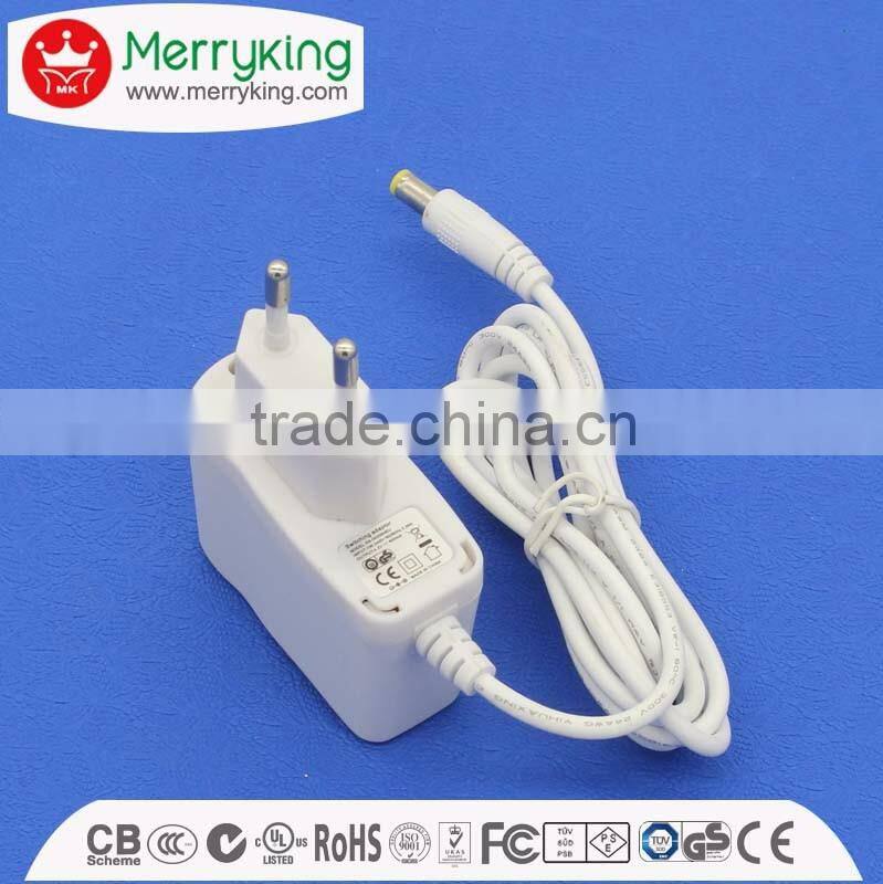 50HZ 15v 500ma ac dc adapter input 220v power supply with micro usb