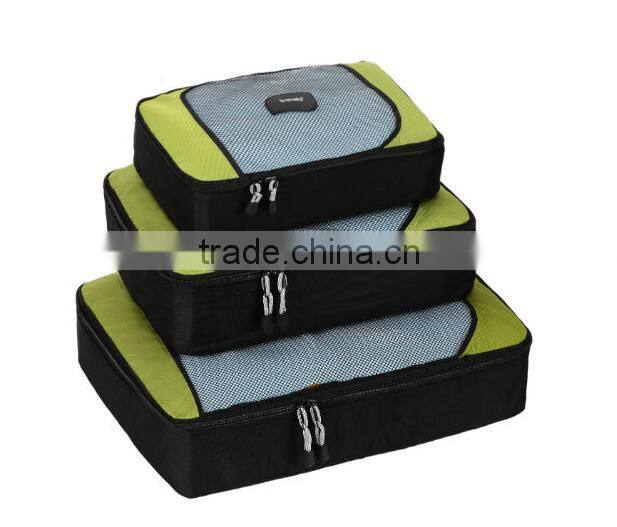 3 Set Packing Cubes,Travel Luggage Packing Organizers with Laundry Bag
