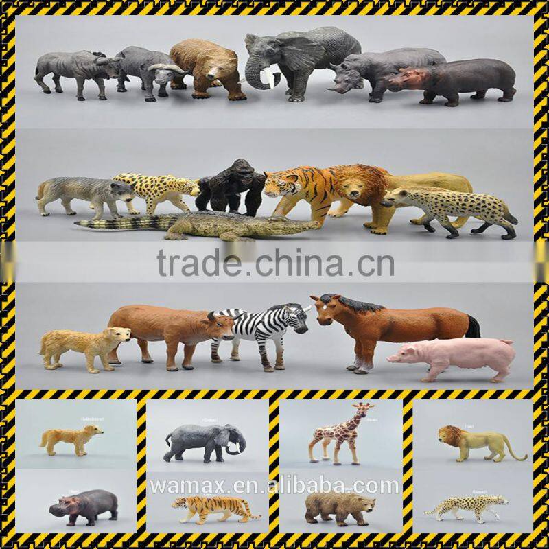 Animal toys 3d customize Grassland dwellers animal model