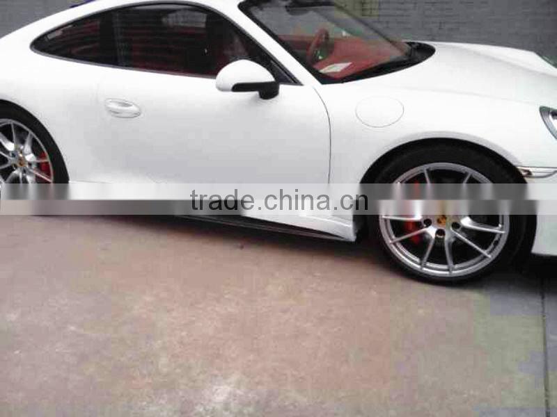 Por V-style 911 Carbon Fiber Diffuser Front Lip fit for Por 991