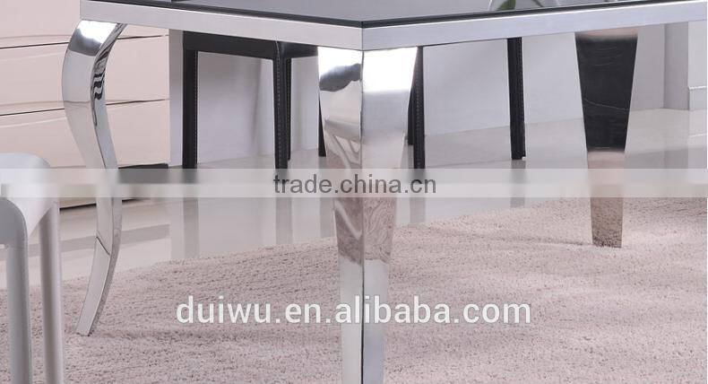 Italian modern simple natural marble platner dining table