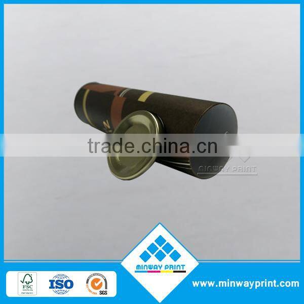 Screen printing recycled paper cardboard tubes packaging