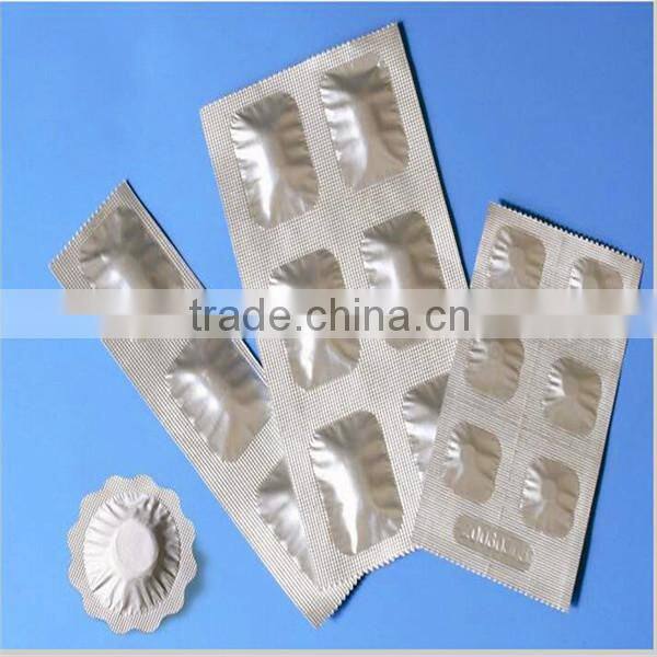 Colored 20 micron hard Aluminium Foil heatseal coated blister foil