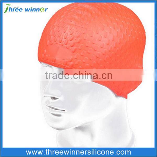 Bathroom products silicone swimming caps and hats