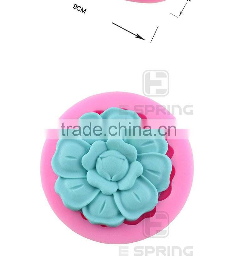 DIY Fondant Tools Big Flower Silicone Molds