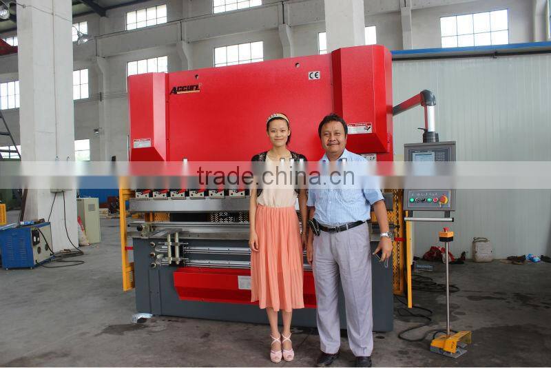 MB8 Series 300T/5000 Hydraulic Full Servo CNC 3 Axis Press Brake