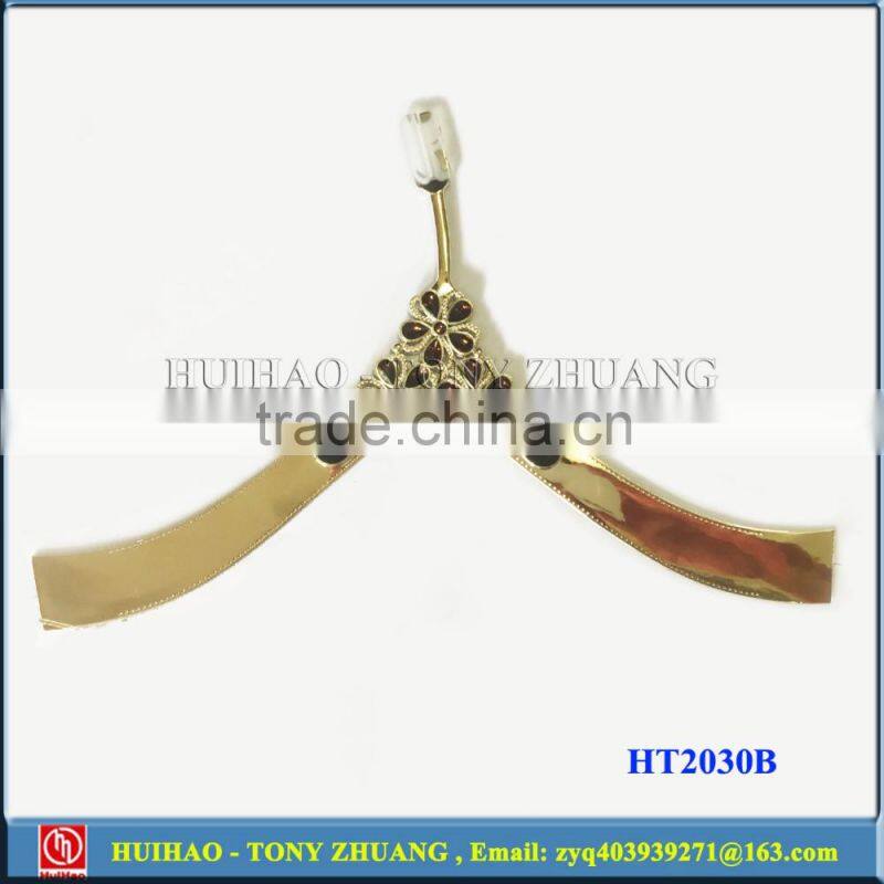 TPU plating slipper clips,shoe upper material for shoe making HT2029B