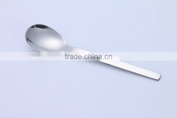 Home design round handle stainless china flatware set