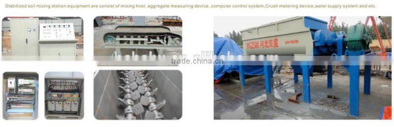Best sell stabilized soil batching plant WCZ400 on sale