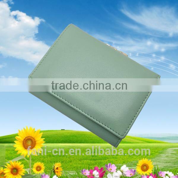 Fancy multicolor with elegant appearance leather clutch wallet clip for ladies/girls