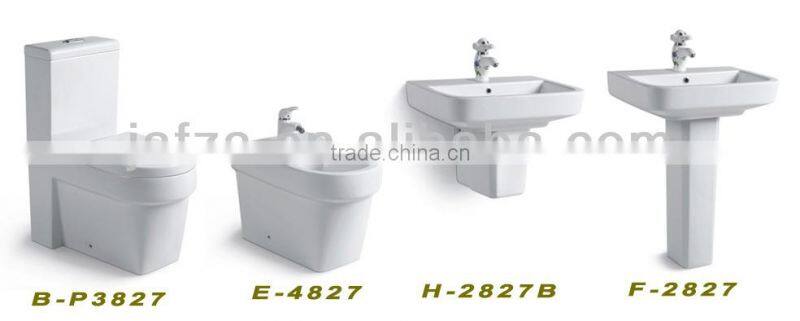 C01 Popular artistic ceramic bathroom single hole basin, counter top wash basin