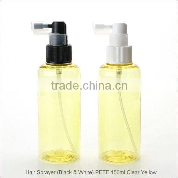 Hair Sprayer Cap PET 150ml Yellow