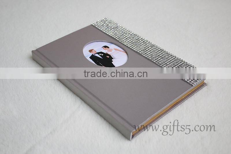 New design Bling Wedding guest book bridal shower guest book