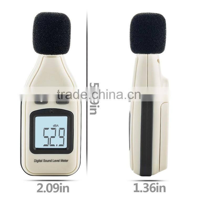 LCD Digital Sound Level Meter Noise Meter dB Decible Monitor Tester Measuring 30-130dB