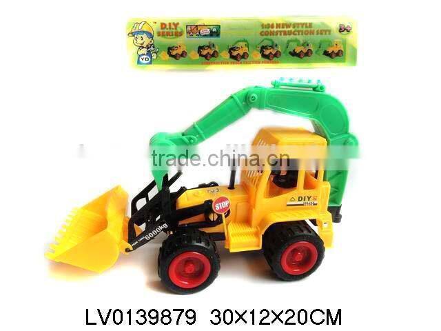 Hot-selling plastic trailer truck toy,farm toy tractors for kids