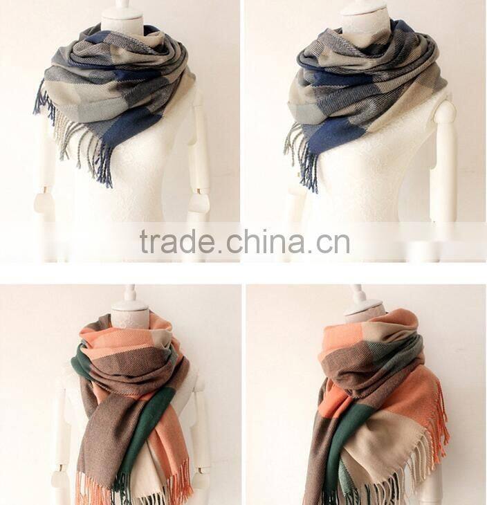 Men And Women Woven Scarf 100% Jacquard Acrylic Colorful Men Custom Woven Scarf As Gift