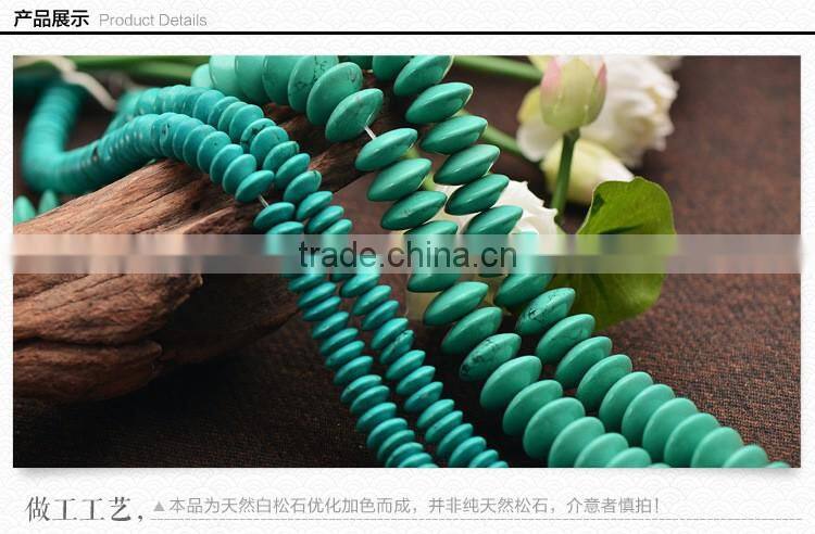 4*10mm 7*16mm fake artificial turquoise blue stone bulk turquoise cabochon