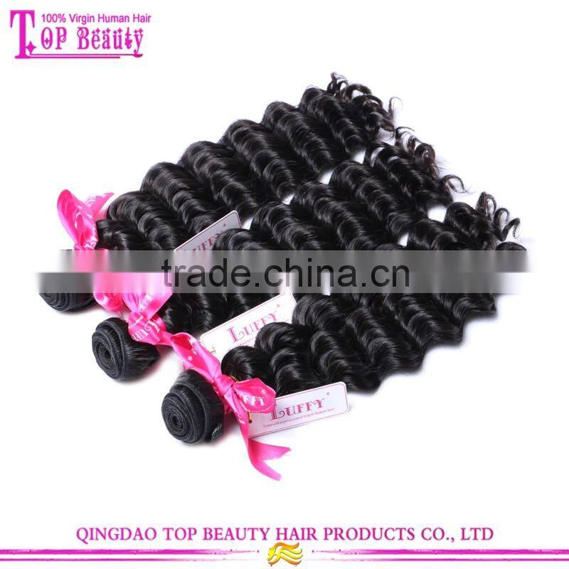 Wholesale full cuticle 18 inch brazilian loose deep wave high quality 10a brazilian virgin hair deep wave