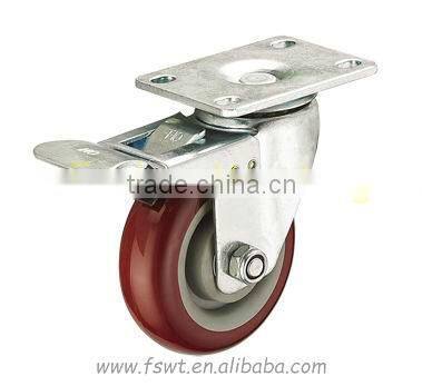 Iron Polyurethane Super Heavy Duty Swivel All Size Caster Wheel