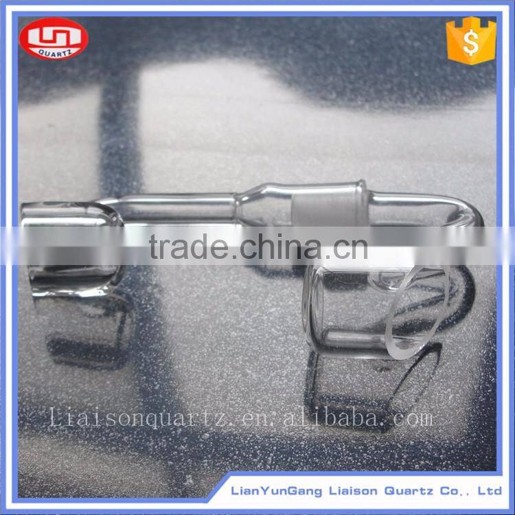 Clear color and 4mm thickness quartz nail