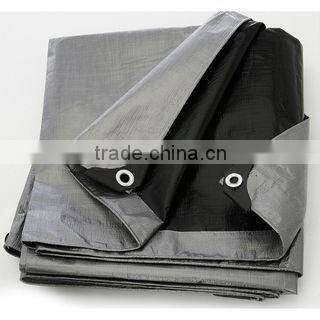 Heavy Duty Silver Black Tarps,10' x 12' Silver Black Heavy Duty Sunshield Tarp