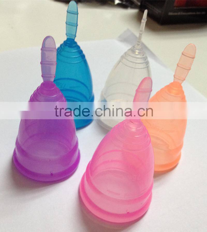 Lady period cup made of 100% Germany Wacker Medical grade silicone
