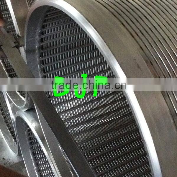 stainless steel wire wrapped wedge wire screen