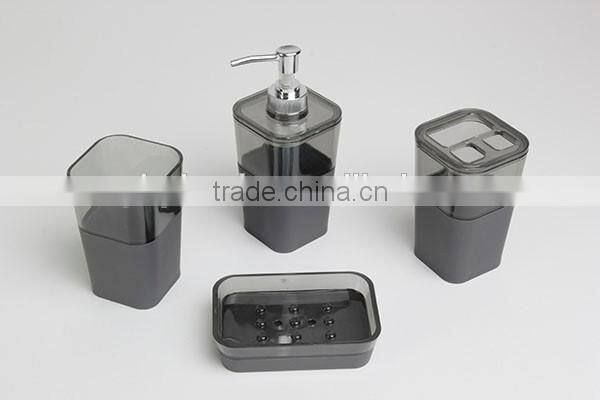 4pcs complete bathroom set,soap dispenser set