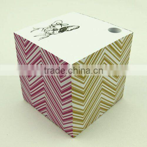 kraft memo holder with pencil