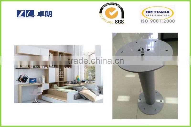 Lifting column for tatami with height adjustable