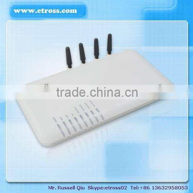 4 Ports GSM Voip / Goip gateway for call termination