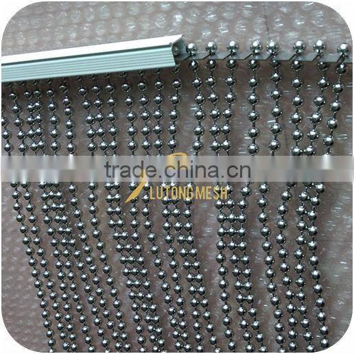 carbon steel bead chain curtain for restaurant, salon, hotel etc space partition