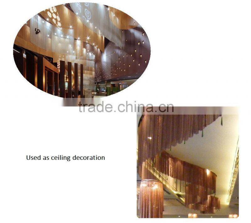 hanging divider light weight wire mesh