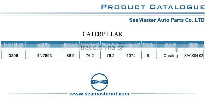 Crankshaft for Crankshaft for CTERPILLAR 3304 OEM No.4N76923304 OEM No.4N7692