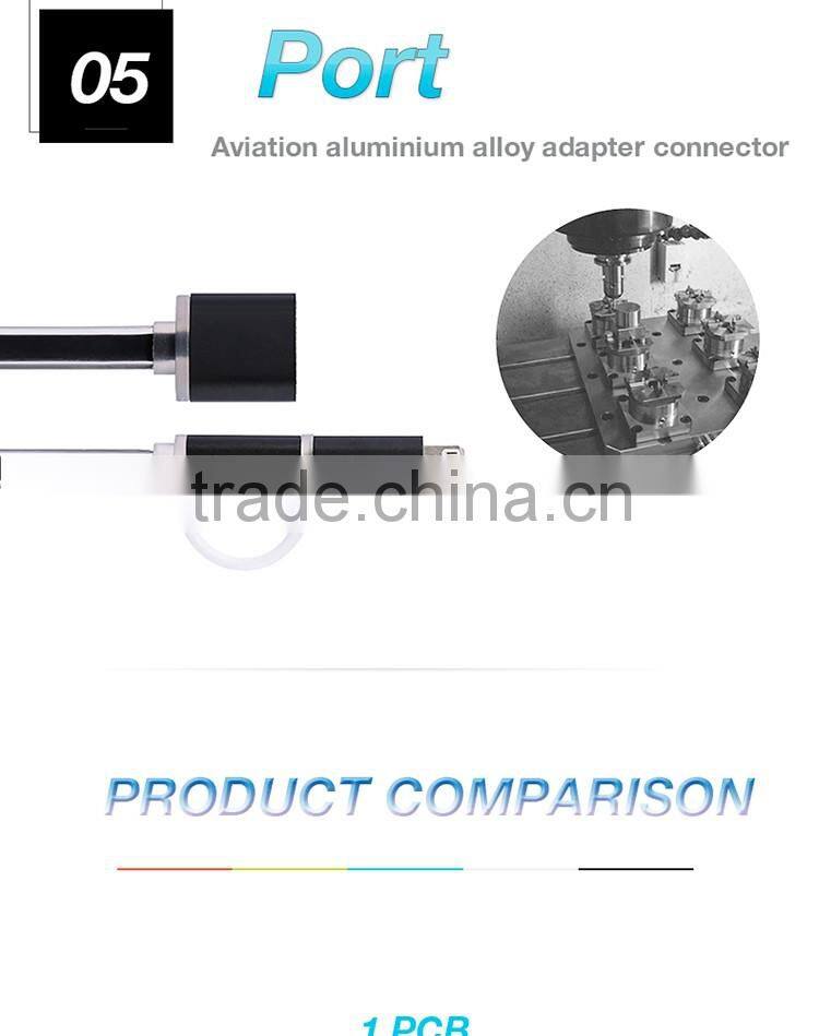 REMAX Aurora 2 in 1 micro USB charger Cable with LED