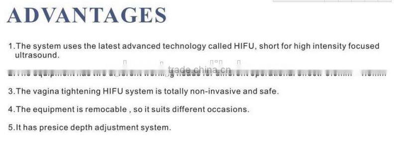 AYJ-SS09 ayplus ultrasound hifu machine vaginal