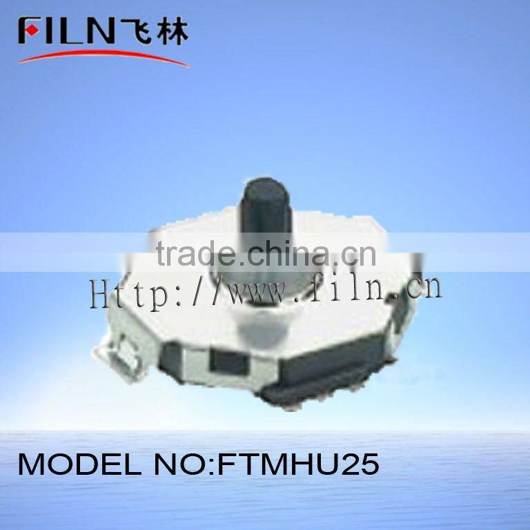 FTMHU25 octagon 4-direction & center-push 12x12 tact switch