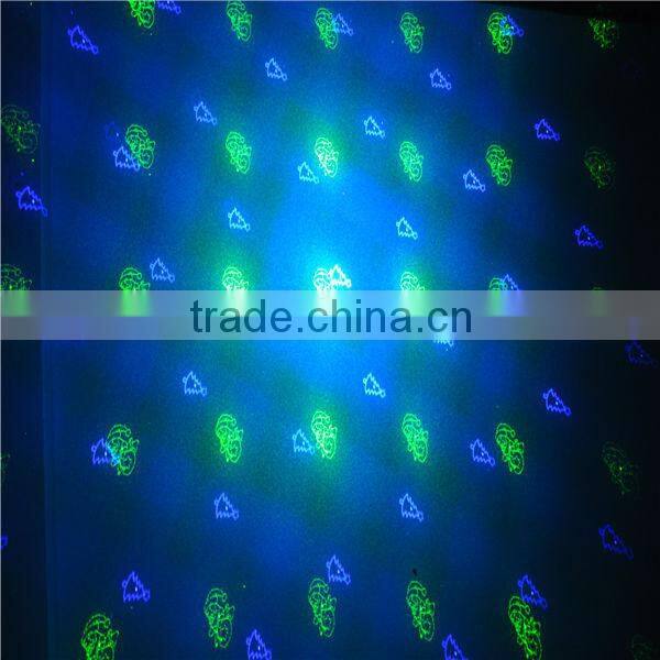 GB Twinkling 8 Gobo party laser light Christmas lights