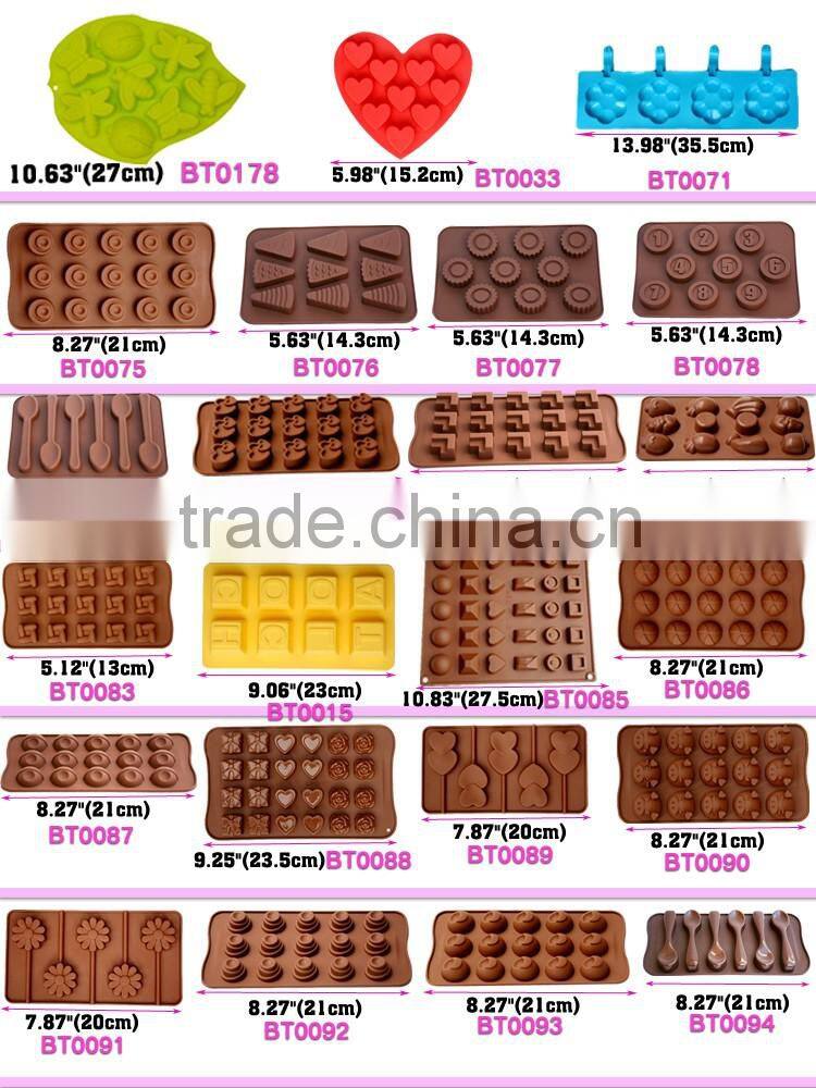 BT0144 New 9" Silicone Spatulas with PP Handle Butter Scraper Cake Scraper Long Handle Ice Scraper