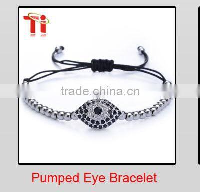 Handmade Mens white leather wrap straps bracelet