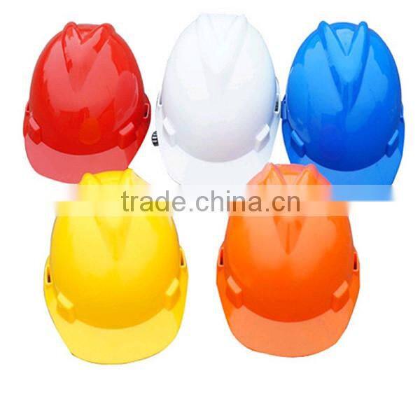 full brim white safety helmet light