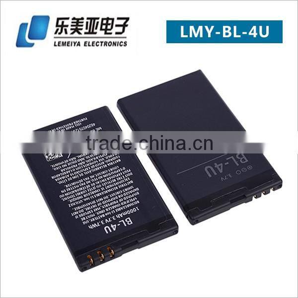 Wholesale Price BL-4U Rechargeable Lithium Ion Battery for Nokia Mobile Phone E66 3120 5530 6300i 6600i 8800S C5-03