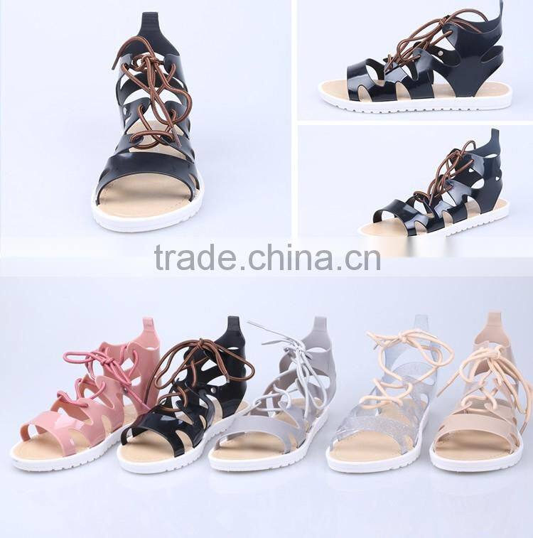 Casual shoes manufacture PVC kids jelly shoes