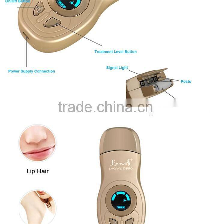 Comes with battery hair removal instrument for mobile beauty salon equipment