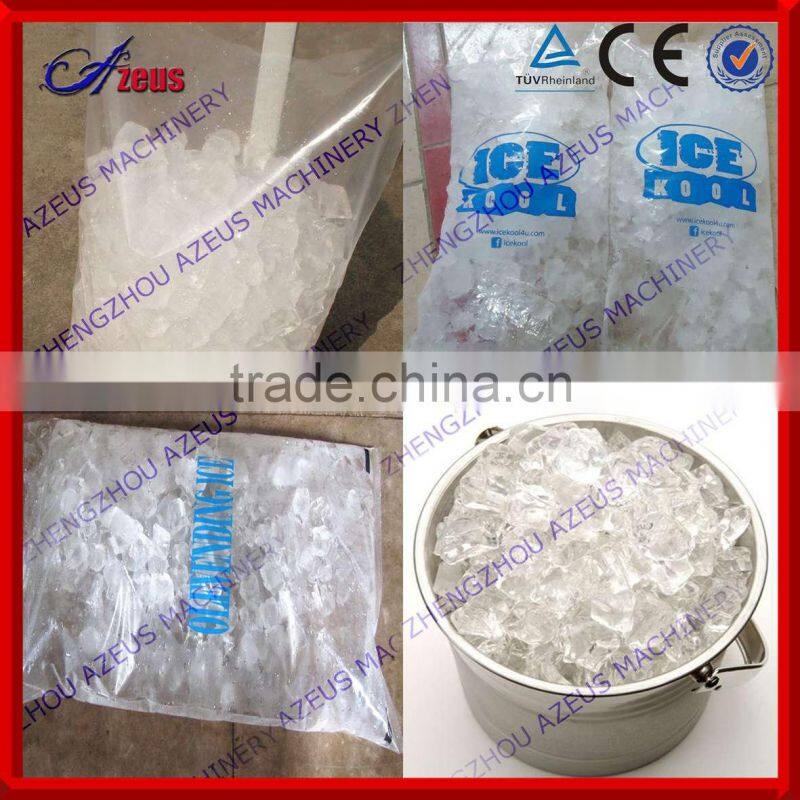 Fresh ice vendor with coin and bill operated system/ice vending machine